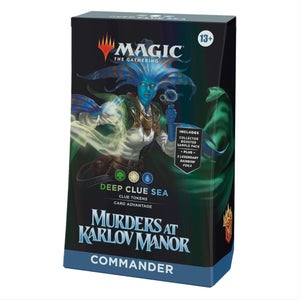 Magic: The Gathering Murders at Karlov Manor Deep Clue Sea Commander Deck