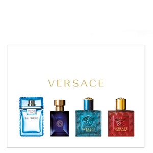 Versace Gifts and Sets Men's Mini Set x 4