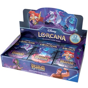 Disney Lorcana Trading Card Game Ursula's Return Booster Packs CDU (24 Packs)