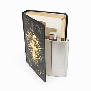 SIMPLE FLASK IN A BOOK