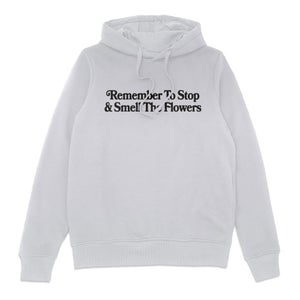 Steven Rhodes Smell The Flowers Hoodie - White