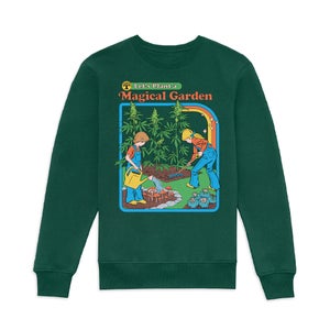 Steven Rhodes Let's Plant A Magical Garden Sweatshirt - Green