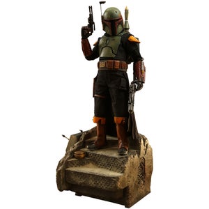 Hot Toys The Book of Boba Fett 1:4 Scale Boba Fett Deluxe Edition Statue (45cm)