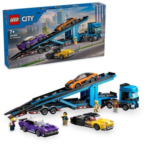 LEGO City Car Transporter Truck with Sports Cars Toy 60408