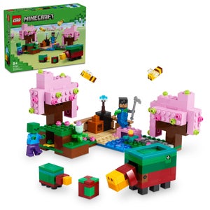 LEGO Minecraft The Cherry Blossom Garden Building Toy 21260