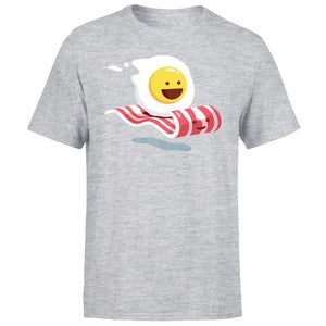 Threadless - Magic Bacon Ride Unisex T-Shirt - Grey