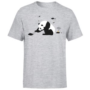 Threadless - Pandamonium Unisex T-Shirt - Grey