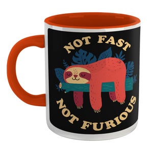 Threadless - Not Fast Not Furious Mug - Orange