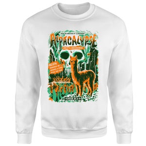 Threadless - Alpacalypse! Sweatshirt - White