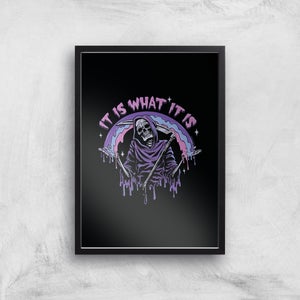 Threadless - It Is What It Is Giclee Art Print