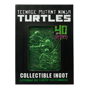 Teenage Mutant Ninja Turtles Limited Edition 40th Anniversary Green Ingot by Fanattik