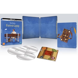 Forrest Gump 4K Ultra HD Steelbook (Also Contains Blu-ray & Booklet)