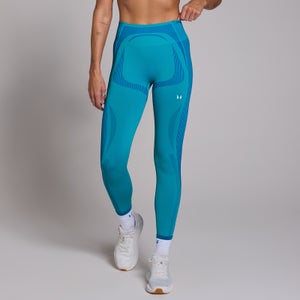 Legging hybride sans coutures MP Tempo pour femmes – Bleu océan