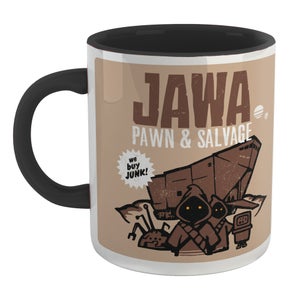 Star Wars Jawa Pawn And Salvage Mug - Black