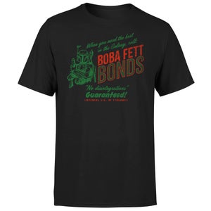 Star Wars Boba Fett Bonds Unisex T-Shirt - Black