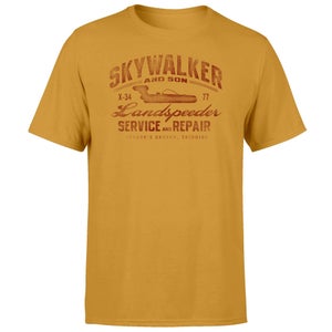 Star Wars Skywalker Landspeeder Repair Unisex T-Shirt - Mustard