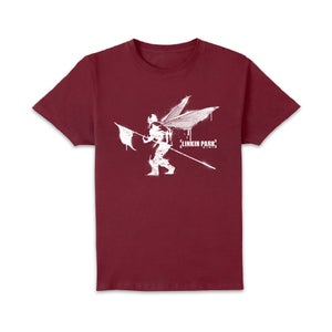 Linkin Park Street Soldier Unisex T-Shirt - Burgundy
