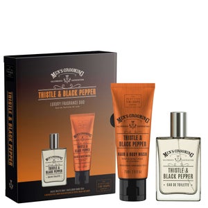 The Scottish Fine Soaps Company Men's Grooming Thistle & Black Pepper Duo Gift Set