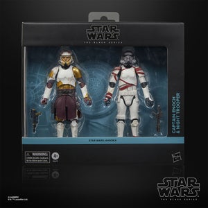 Hasbro Star Wars The Black Series Captain Enoch & Night Trooper, Star Wars: Ahsoka Collectible 6 Inch Action Figure 2-Pack