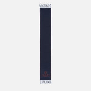 Vivienne Westwood Double Face Orb Wool Scarf