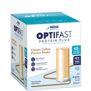 OPTIFAST VLCD Protein Plus Shake Coffee Flavour (10 Pack)