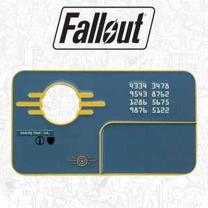 Fallout Vault Security Keycard Replica