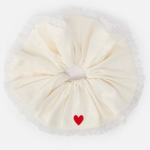 Sister Jane Lucky Cotton-Blend Twill Scrunchie