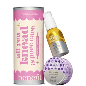 benefit Limited Edition All You Knead is Pore Care Good Cleanup Foaming Cleanser & Deep Retreat Clay Face Mask Duo (Worth £32)