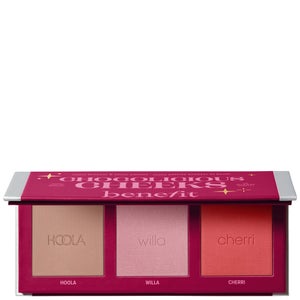 benefit Limited Edition Chocolicious Cheeks Hoola Bronzer & Blush Palette (Worth £50)