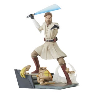 Gentle Giant Star Wars Gallery Clone Wars General Kenobi PVC Statue