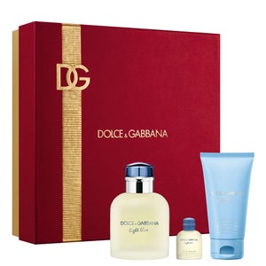 Dolce&Gabbana Light Blue Pour Homme Eau de Toilette Spray 75ml Gift Set