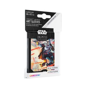 Gamegenic Star Wars: Unlimited Art Sleeves - Mandalorian