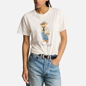 Polo Ralph Lauren Fringe Bear Cotton-Jersey T-Shirt