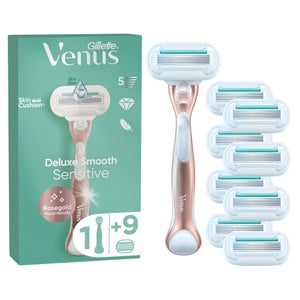 Venus Deluxe Smooth Sensitive Rose Gold Value Pack