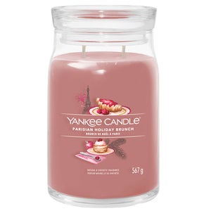 Yankee Candle Signature Jar Candle Large Parisian Holiday Brunch 567g