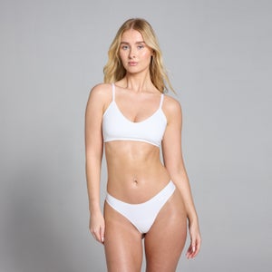 MP Women's Mid Rise No VPL Thong (3 Pack) - White