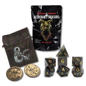 Acererak's Treasure Pack Crystal Edition Display - Dungeons and Dragons by Sirius Dice