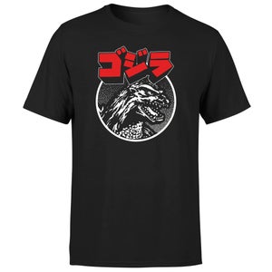 Godzilla Kanji Unisex T-Shirt - Black