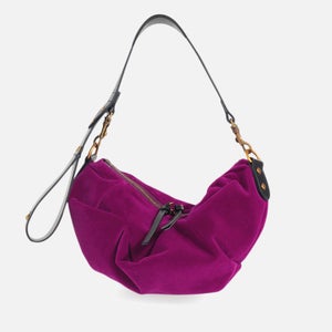 Vivienne Westwood Agnes Small Velvet Shoulder Bag
