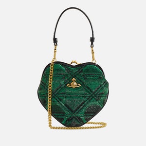 Vivienne Westwood Belle Woven Heart Frame Purse