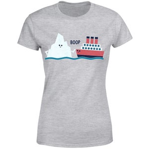 Threadless x IWOOT Boop Women's T-Shirt - Grey