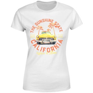 Threadless x IWOOT California The Sunshine State Women's T-Shirt - White