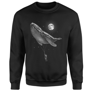 Threadless x IWOOT Hitching A Ride Sweatshirt - Black