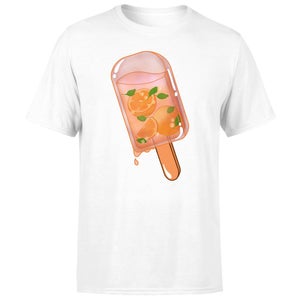 Threadless x IWOOT Fresh Orange Ice Pop Unisex T-Shirt - White