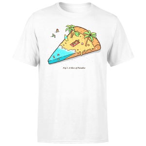Threadless x IWOOT A Slice Of Paradise Unisex T-Shirt - White