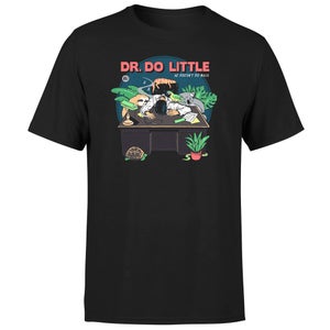 Threadless x IWOOT Dr. Do Little Unisex T-Shirt - Black