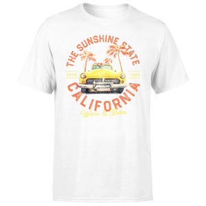 Threadless x IWOOT California The Sunshine State Unisex T-Shirt - White