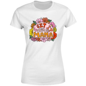 Threadless x IWOOT I Get It From My Mama Women's T-Shirt - White