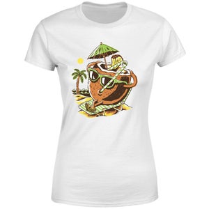 Threadless x IWOOT Livin' The Dream Women's T-Shirt - White