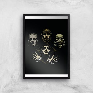 Threadless x IWOOT Monster Rhapsody Giclee Art Print